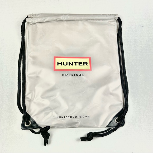 Hunter Boots Vinyl Draw String Bag - Picture 1 of 3